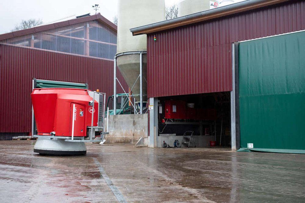 lely vector ruokintarobotti