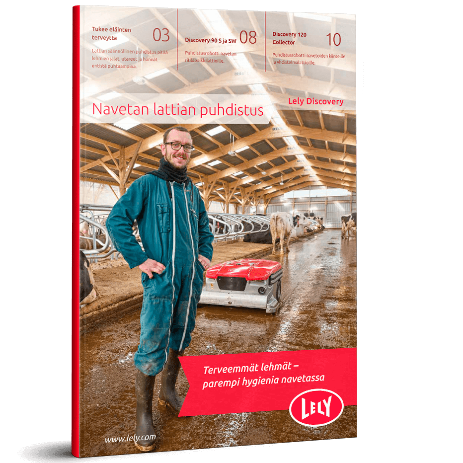 Lely Discovery -esitteen kansi