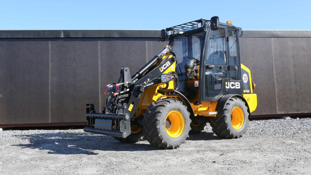 pieni pyöräkuormaaja jcb 403