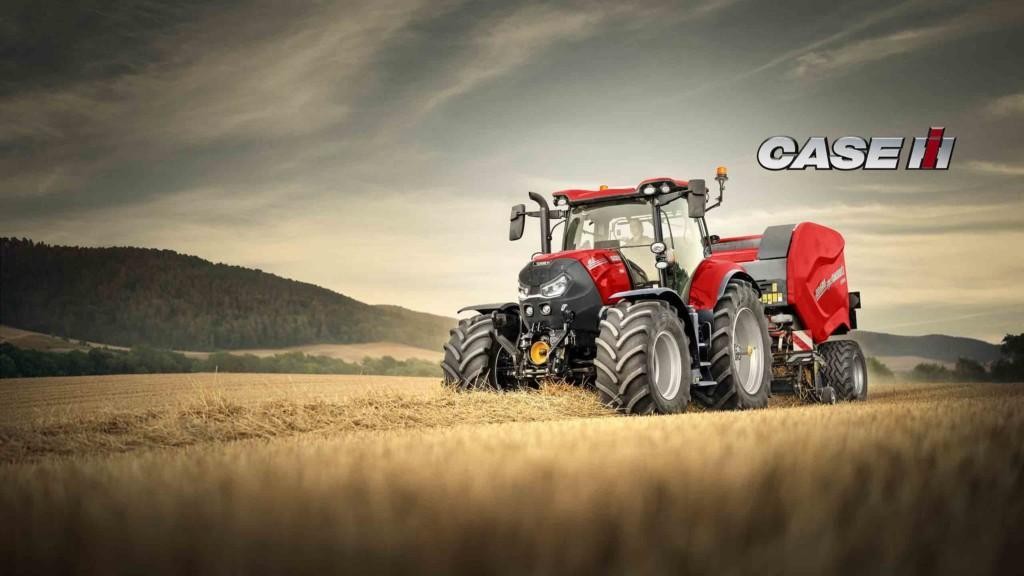 Case IH Puma -traktori pellolla