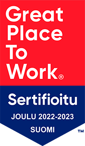 Great Place to Work -sertifioitu 2022-2023 