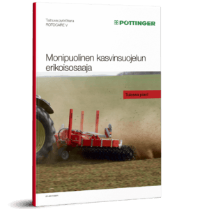 Pöttinger Rotocare-pyöröharojen esite