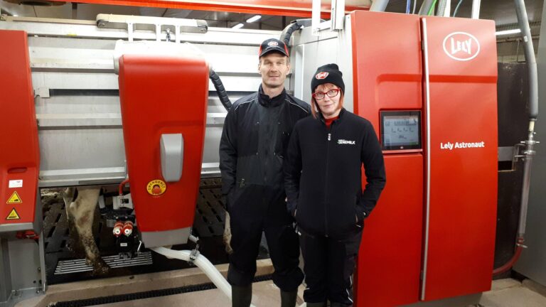 Lely Astronaut A5 -lypsyrobotti Postilan tilalla