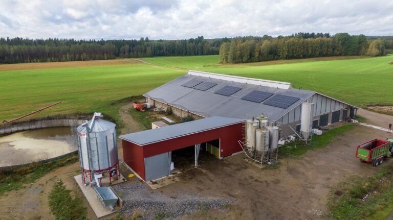 Ilmakuva Milk&Son tilalta