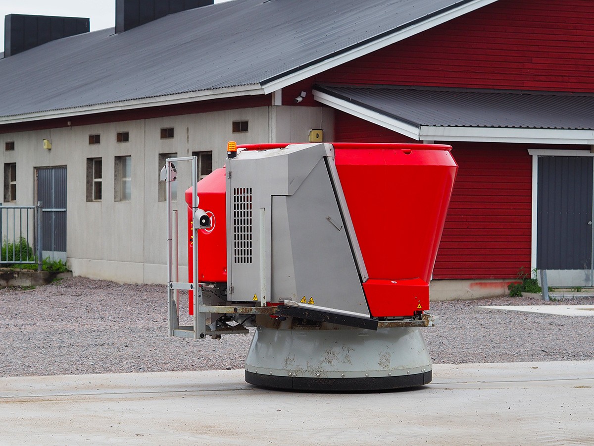 Lely Vector ulkona