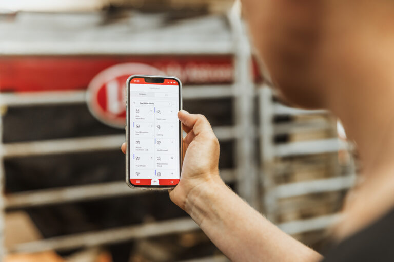 Lely Horizon puhelimen näytöllä